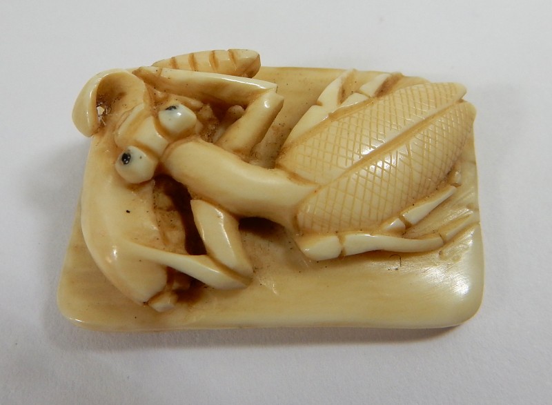 NETSUKE OF A PRAYING MANTIS 5.jpg